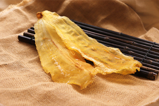15PCS DOUBLE TEETH DRIED FISH MAW (PIECE)