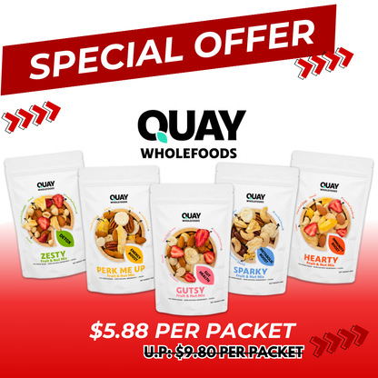 QUAY WHOLEFOODS - SPARKY TRAIL MIX (METABOLIC BOOST)