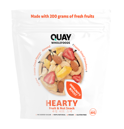 QUAY WHOLEFOODS - HEARTY TRAIL MIX 80G (IMMUNITY BOOST)