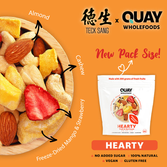 QUAY WHOLEFOODS - HEARTY TRAIL MIX 80G (IMMUNITY BOOST)